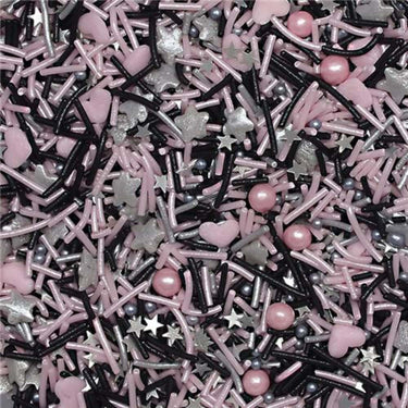 Pink And Black All Natural Sprinkles Mix đź’ź - Cool Mom Sprinkles